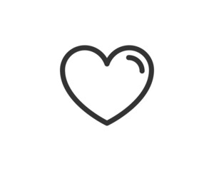 Heart health care vector icon. Cardio medicine symbol. Cardiology illustration