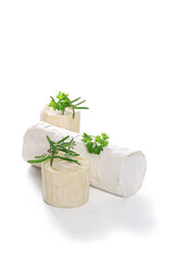 fromage sur fond blanc, camembert	