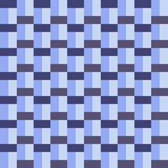 Geometric weaving seamless pattern