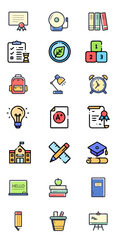 set of icons for web design