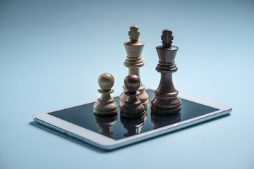 Online chess video game app