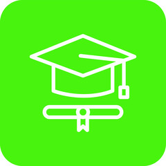 Graduation Vector Icon Design Illustration