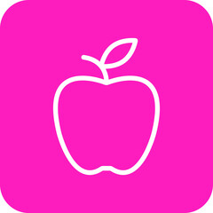 Apple Vector Icon Design Illustration