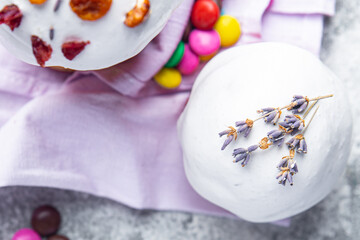 Easter sweet cake spring Festival dessert festive baking holiday easter treat meal food snack on the table copy space food background 