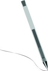 office black pen on white background