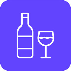 Wine Vector Icon Design Illustration