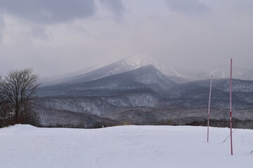 The view of Winter in Aomori, Japan	