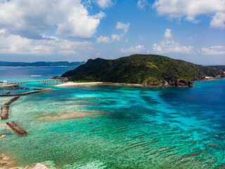 Fototapeta premium 阿嘉島 慶留間島