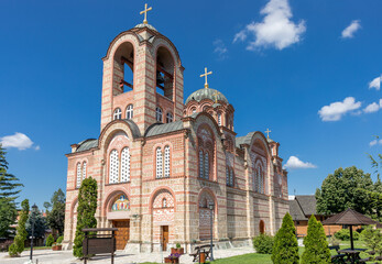 Church in Ub, town and municipality located in the Kolubara District of western Serbia