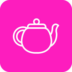 Teapot Vector Icon Design Illustration