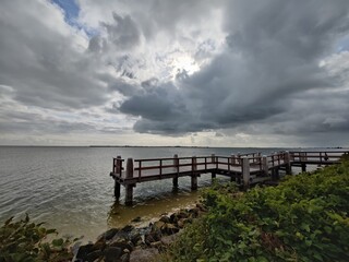 sky over the sea