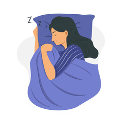Woman Sleeping.