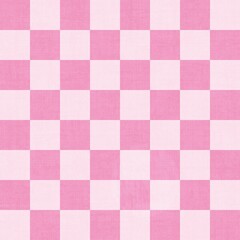 Pink checkered seamless repeat pattern, background. Jpg illustration. Texture to use for backdrops, valentines day, invitation, greeting cards, posters, wrapping paper, scrapbooking or banners. 