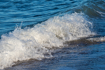 Ostseewelle auf dem Fischland-Darß in Dierhagen