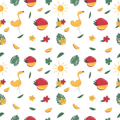 Tropical pattern Summer vibes