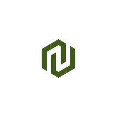 LETTER LOGO N, NU, Z, MODERN, ADVANCED, GEOMETRIC