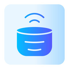 wireless gradient icon