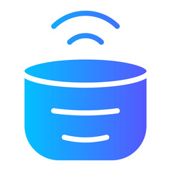 wireless gradient icon