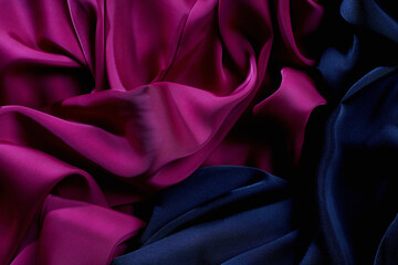 Beautiful silk textile background