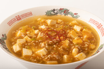 麻婆豆腐ラーメン