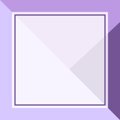 Purple Tone Triangle Template Banner.