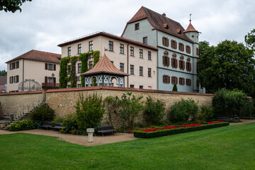 Fototapeta na wymiar City castle in Treuchtlingen Austria.