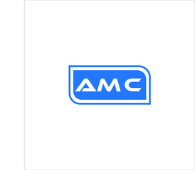 AMC letter logo abstract design. AMC unique design, AMC letter logo design on white background.
AMC creative initials letter logo concept. 