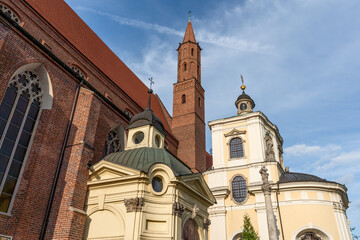 Obraz premium Cathedral of St. John the Baptist at Cathedral Island (Ostrow Tumski) - Wroclaw, Poland