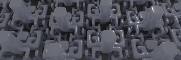 3d Abstract Design © Cubitron