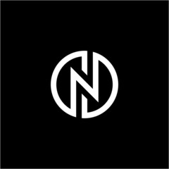 letter N . logo