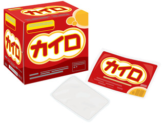 カイロ　箱入り　使い捨て