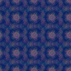 Abstract geometric background. Blue ornament. Oriental motifs. Background, template, fabric, textile, wallpaper design.