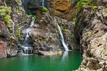 Fototapeta na wymiar Tamarin Waterfalls