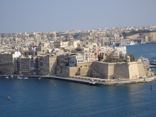 Fototapeta na wymiar La Valletta Panorama