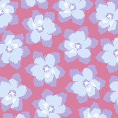 Abstract flower pattern background.