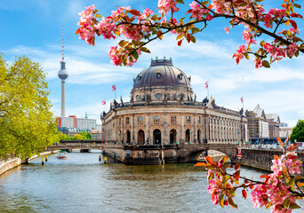 Museum island in spring, Berlin, Germany © Mistervlad