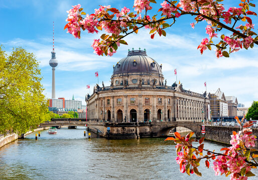 Museum island in spring, Berlin, Germany