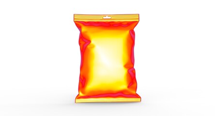 3d illustration of the hanging package
