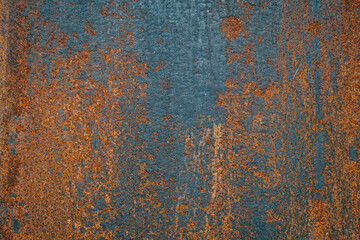 Rusty metal plate
