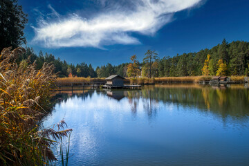 Fototapeta premium Völser Weiher, Seiseralm