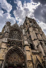 Fototapeta premium L'église Saint Jacques de Dieppe