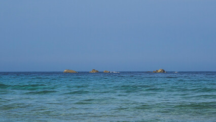Obraz premium ocean and rocks