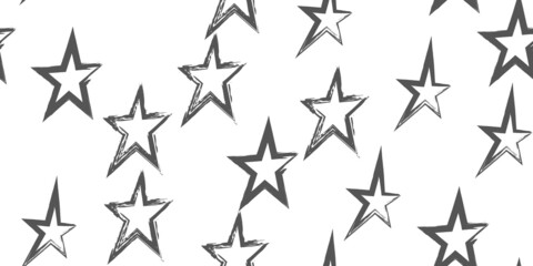 Creative stylish background. Brush stroke vector illustration. Seamless pattern.