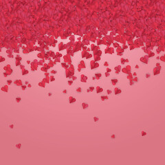 Heart Icon. Valentine's Day.Heart background.Vector Illustration