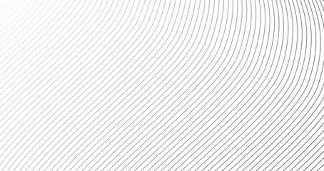 line on white background. gradient diagonal stripe line background. round lines abstract pattern design vector. Wave with lines created using blend tool
