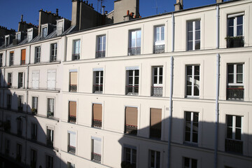 Fototapeta premium Daily life in France.