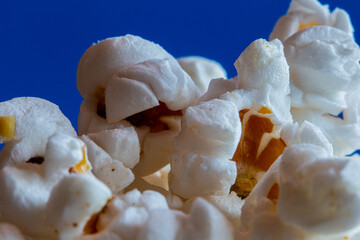 Close-up image of popcorn