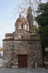 Kirche der Verklärung des Erlösers in Athen am Akropolishügel