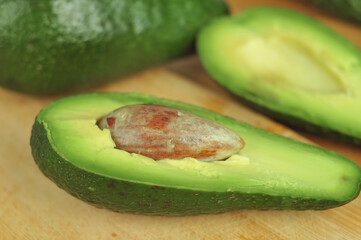 Green vitamin vegetables for low calorie salad 