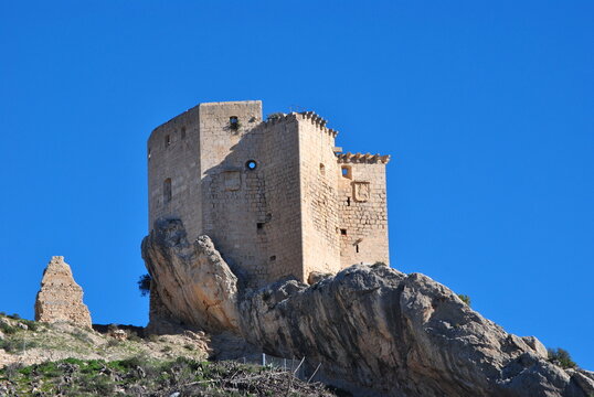 old castle in the mountains